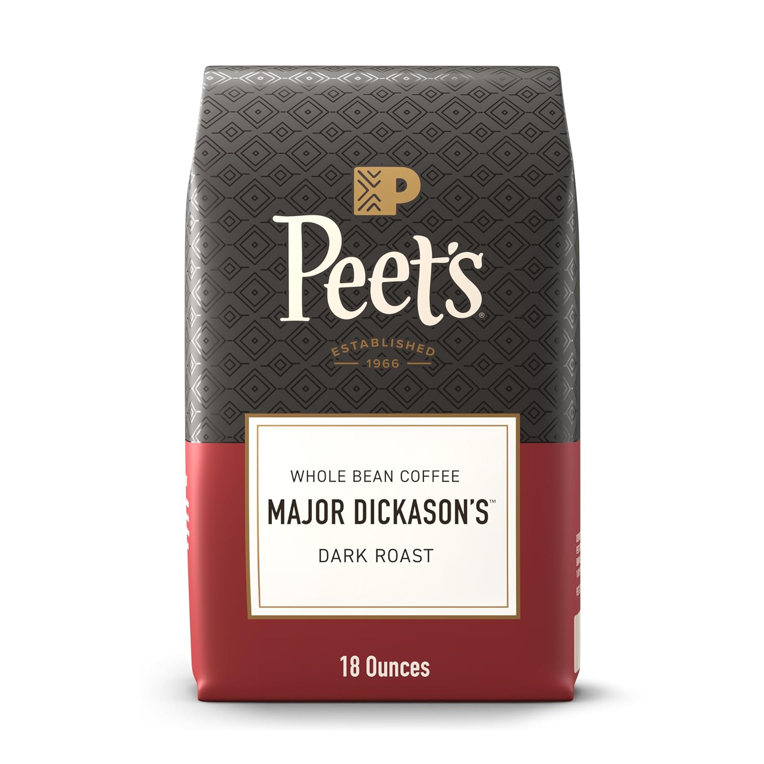 Peet's Coffee Major Dickason's Blend dark roast whole bean 100% Arabica cold brew coffee